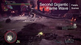 Fatalis's Gigantic Flame Wave